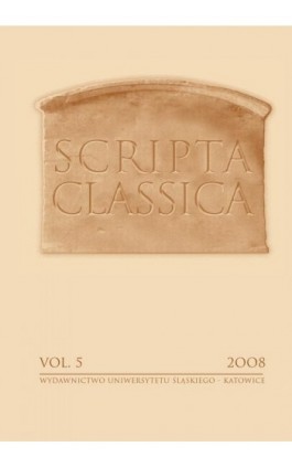 Scripta Classica. Vol. 5 - Ebook