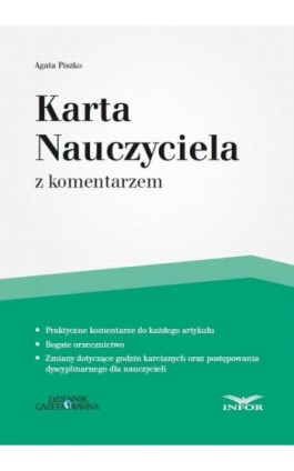 Karta Nauczyciela - Agata Piszko - Ebook - 978-83-7440-702-1