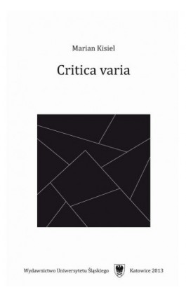 Critica varia - Marian Kisiel - Ebook - 978-83-8012-212-3