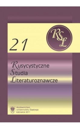 Rusycystyczne Studia Literaturoznawcze. T. 21: Kobiety w literaturze Słowian Wschodnich - Ebook