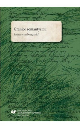 Granice romantyzmu - Ebook - 978-83-8012-303-8