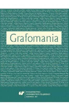 Grafomania - Ebook - 978-83-8012-419-6