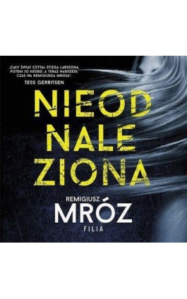 Nieodnaleziona - Remigiusz Mróz - Audiobook - 978-83-8075-435-5