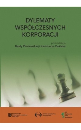 Dylematy współczesnych korporacji - Ebook - 978-83-7525-312-2