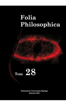 Folia Philosophica. T. 28 - Ebook