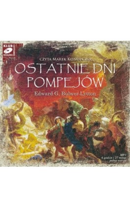 Ostatnie dni Pompejów - Edward G. Bulwer Lytton - Audiobook - 978-83-7699-920-3