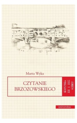 Czytanie Brzozowskiego - Marta Wyka - Ebook - 978-83-242-1571-3