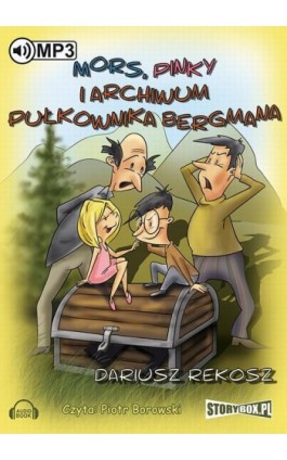 Mors, Pinky i archiwum pułkownika Bergmana - Dariusz Rekosz - Audiobook - 978-83-7927-437-6