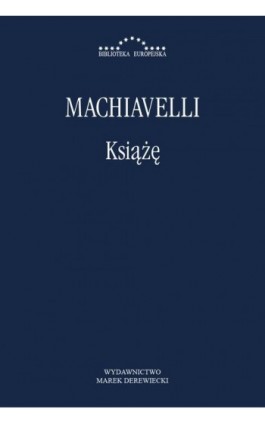 Książę - Niccolo Machiavelli - Ebook - 978-83-64408-39-7