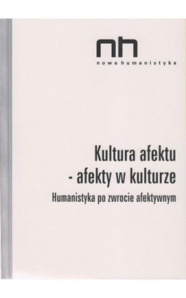 Kultura afektu - Ebook - 978-83-64703-75-1