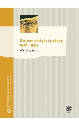 Konserwatyści polscy 1918-1939 - Ebook - 978-83-235-1750-4