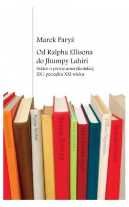Od Ralpha Ellisona do Jhumpy Lahiri - Marek Paryż - Ebook - 978-83-235-1135-9