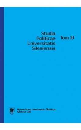 Studia Politicae Universitatis Silesiensis. T. 10 - Ebook
