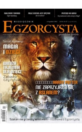 Miesięcznik Egzorcysta. Grudzień 2012 - Praca zbiorowa - Ebook