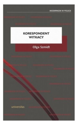 Korespondent Witkacy - Olga Szmidt - Ebook - 978-83-242-2540-8