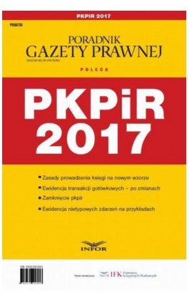 PKPiR 2017 - Grzegorz Ziółkowski - Ebook - 978-83-7440-608-6