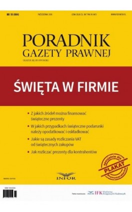 Święta w firmie - Infor Pl - Ebook - 978-83-7440-921-6