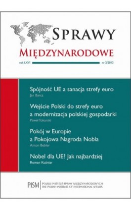 Sprawy Międzynarodowe nr 2/2013 - Jan Barcz - Ebook