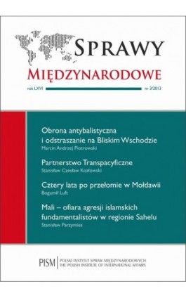 Sprawy Międzynarodowe nr 3/2013 - Henryk Szlajfer - Ebook
