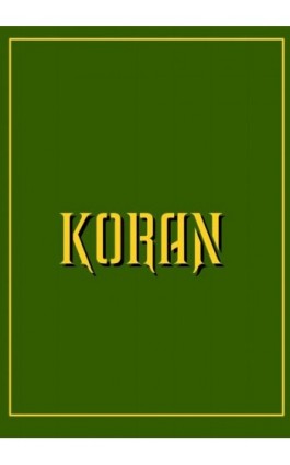 Koran - Nieznany - Ebook - 978-83-62173-56-3