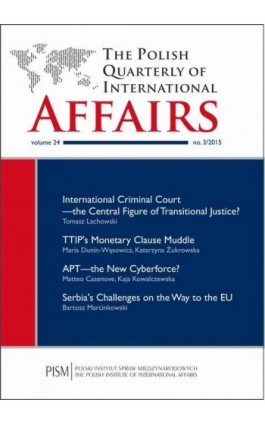 The Polish Quarterly of International Affairs nr 3/2015 - Matteo Casenova - Ebook