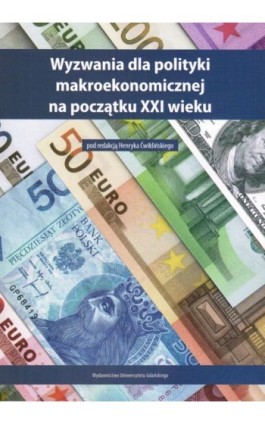 Wyzwania dla polityki makroekonomicznej na początku XXI wieku - Ebook - 978-83-7865-021-8