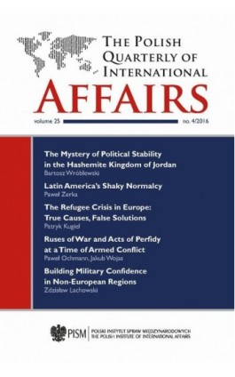 The Polish Quarterly of International Affairs nr 4/2016 - Bartosz Wróblewski - Ebook