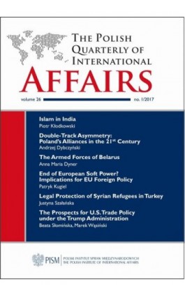 The Polish Quarterly of International Affairs nr 1/2017 - Piotr Kłodkowski - Ebook