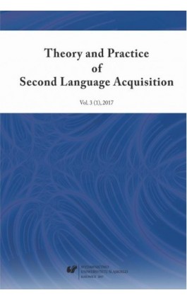 „Theory and Practice of Second Language Acquisition” 2017. Vol. 3 (1) - Ebook