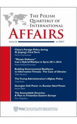 The Polish Quarterly of International Affairs 3/2017 - Marcin Przychodniak - Ebook