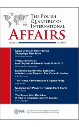 The Polish Quarterly of International Affairs nr 3/2017 - Marcin Przychodniak - Ebook