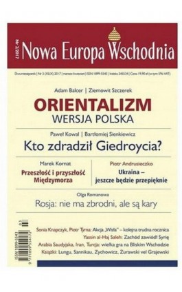 Nowa Europa Wschodnia 2/2017 - Praca zbiorowa - Ebook