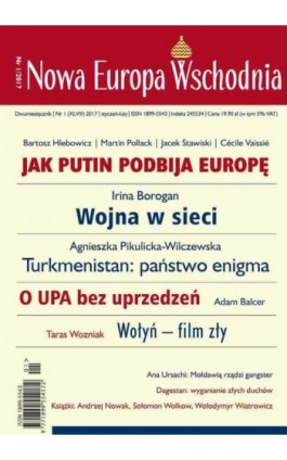 Nowa Europa Wschodnia 1/2017 - Praca zbiorowa - Ebook