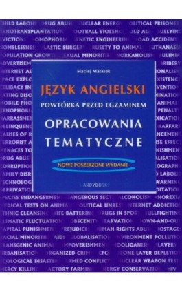 Język angielski - Powtórka przed egzaminem - Opracowania tematyczne - Maciej Matasek - Ebook - 978-83-60238-29-5