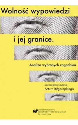 Wolność wypowiedzi i jej granice - Ebook - 978-83-8012-321-2