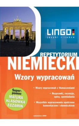 Niemiecki. Wzory wypracowań - Beata Czerwiakowska - Ebook - 978-83-7892-045-8