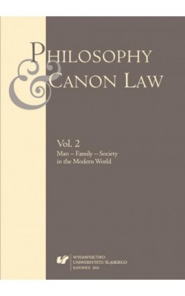 „Philosophy and Canon Law” 2016. Vol. 2 - Pavol Dancák - Ebook