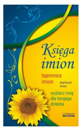 Księga imion - Anna Wiśniewska - Ebook - 978-83-7774-526-7