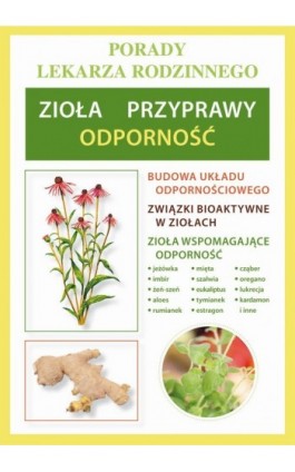 Zioła, przyprawy – odporność - Anna Kubanowska - Ebook - 978-83-7898-391-0