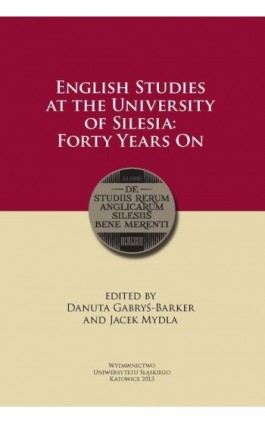 English Studies at the University of Silesia - Ebook - 978-83-8012-189-8