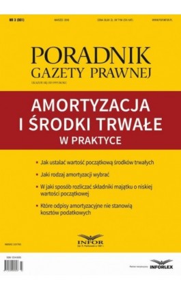 Amortyzacja i środki trwałe w praktyce - Infor Pl - Ebook - 978-83-8137-287-9