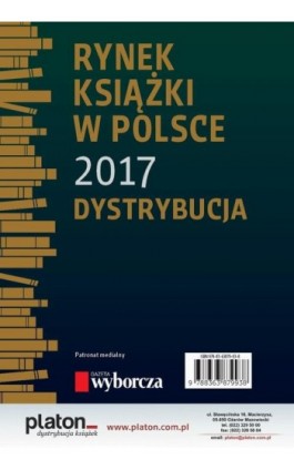 Rynek książki w Polsce 2017. Dystrybucja - Praca zbiorowa - Ebook - 978-83-63879-93-8
