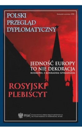 Polski Przegląd Dyplomatyczny 2/2018 - Ebook