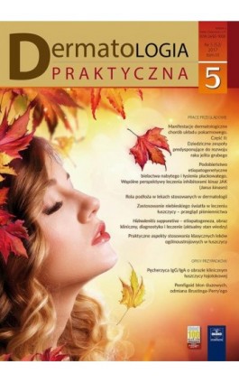 Dermatologia Praktyczna 5/2017 - Andrzej Kaszuba - Ebook