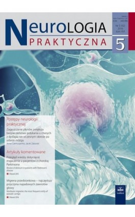 Neurologia Praktyczna 5/2016 - Ebook