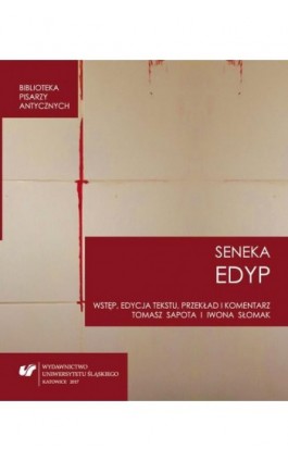 Lucius Annaeus Seneca: ""Edyp. Oedipus"" - Ebook - 978-83-226-3406-6