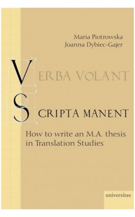 Verba volant scripta manent - Joanna Dybiec-Gajer - Ebook - 978-83-242-1583-6