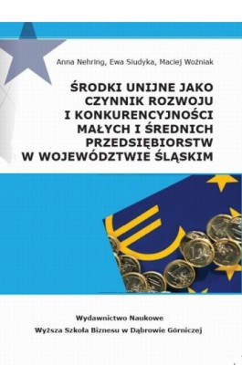 Środki unijne jako czynnik rozwoju i konkurencyjności małych i średnich przeds iębiorstw w województwie śląskim - Anna Nehring - Ebook - 978-83-62897-54-4
