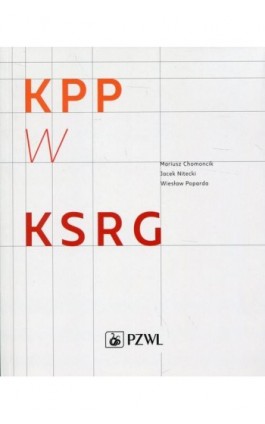 KPP w KSRG - Mariusz Chomoncik - Ebook - 978-83-200-5612-9