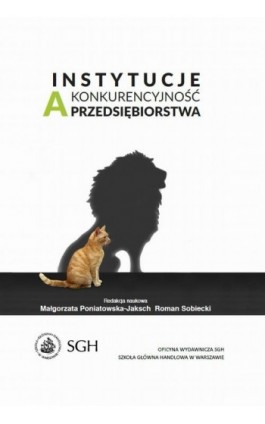 Instytucje a konkurencyjność przedsiębiorstwa - Roman Sobiecki - Ebook - 978-83-8030-186-3